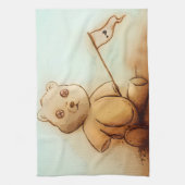 Kleurkeukenhanddoek - Teddy Theedoek (Verticaal)