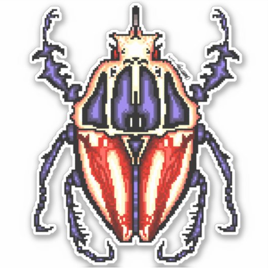 Kleurkever Sticker (Voorkant)