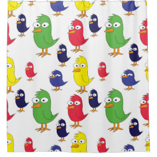 Kleurkippen Douchegordijn