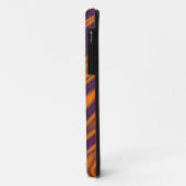 Kleurklassen ZigZag Stripes - oranje violet Case-Mate iPhone Case (Achterkant/links)