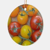 Kleurkleine tomaten keramisch ornament (Links)