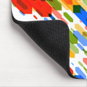 Kleurkleppen Licht: rood Blauw Geel Groen Muismat (Hoek)