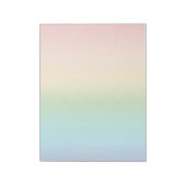 Kleurkleurgradiënt regenboog notitieblok (Linkerzijde)