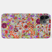 Kleurkleurig bloemen, collage-ontwerp Case-Mate iPhone case (Achterkant (horizontaal))