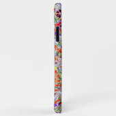 Kleurkleurig bloemen, collage-ontwerp Case-Mate iPhone case (Achterkant/rechts)