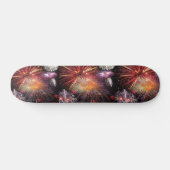 Kleurkleurig Fireworks-schermpatroon Skateboard (Horizontaal)