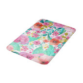 Kleurkleurig flessenpatroon badmat (Gekanteld)