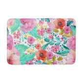 Kleurkleurig flessenpatroon badmat (Voorkant)