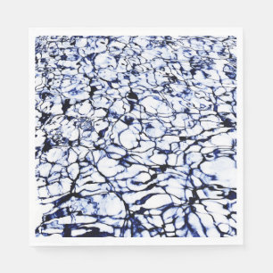 Kleurkleurig gekleurd water servetten