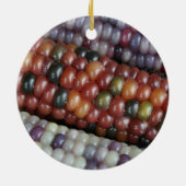 Kleurkleurig glazen gedicht op de krab keramisch ornament (Achterkant)