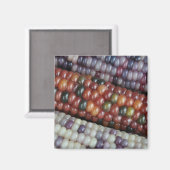 Kleurkleurig glazen gedicht op de krab magneet (Voorkant / Achterkant)