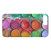 Kleurkleurig kleurenvak Paletpatroon Case-Mate iPhone Case (Achterkant (Horizontaal))