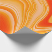 Kleurkleurig met marmer. Oranje marmerpatroon van Cadeaupapier (Hoek)