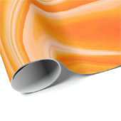 Kleurkleurig met marmer. Oranje marmerpatroon van Cadeaupapier (Rol Hoek)