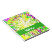 Kleurkleurig patroon van kleurstofkleurige kleurst notitieblok (Schuin)