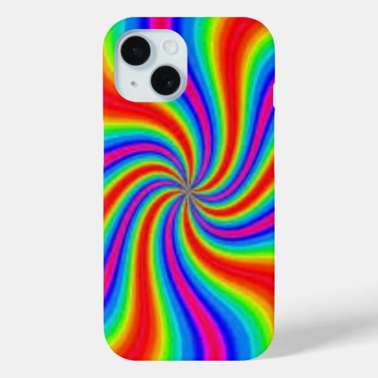 Kleurkleurig pinrad Case-Mate iPhone case (Achterkant)