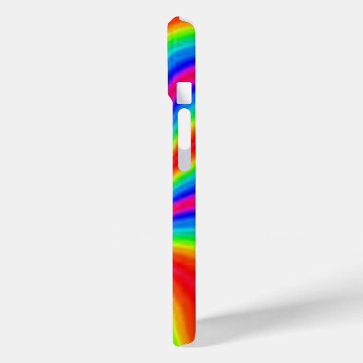 Kleurkleurig pinrad Case-Mate iPhone case (Achterkant / Links)