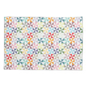 Kleurkleurig pinrad kussensloop (Achterkant)