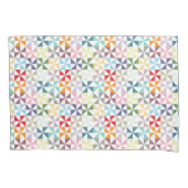 Kleurkleurig pinrad kussensloop (Voorkant)