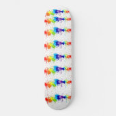 Kleurkleurig schaats voor platterverf persoonlijk skateboard (Voorkant)