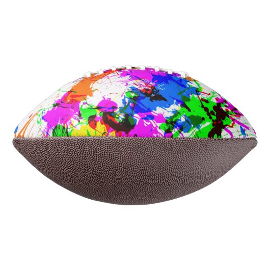 Kleurkleurig spierontwerp american football (Gedraaid 90)