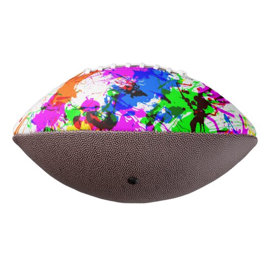 Kleurkleurig spierontwerp american football (Gedraaid 270)