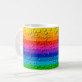 Kleurkleurig waterdruplet koffiemok (Voorkant links)