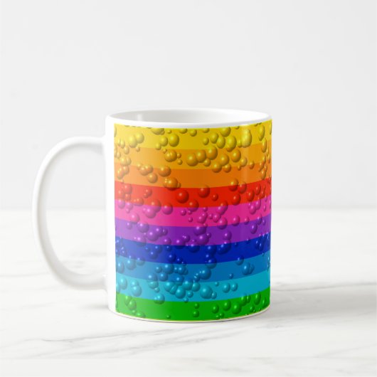 Kleurkleurig waterdruplet koffiemok (Links)