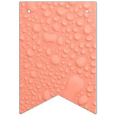 Kleurkleurige achtergrond met waterdruppels vlaggetjes (Eerste vlag)