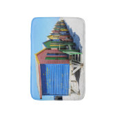 Kleurkleurige doorbraakhutten badmat (Voorkant Verticaal)