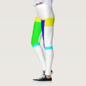Kleurkleurige knug leggings (Links)