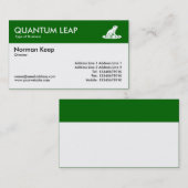 Kleurkop - Groen (006600) - Kikker Visitekaartje (Voorkant / Achterkant)