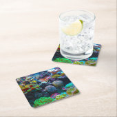 Kleurkoraal Kartonnen Onderzetters (Insitu)