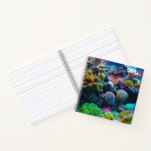 Kleurkoraal onder het Zee Notitieboek (Binnen)