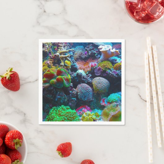 Kleurkoraal Servet (Insitu)
