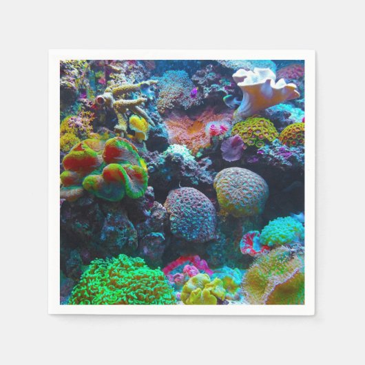 Kleurkoraal Servet (Voorkant)