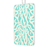 Kleurkoraalrif patroon Nautisch-wit blauw Luchtverfrisser (Links)