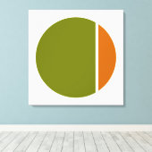 kleurkreuken canvas afdruk (Insitu (Houten vloer))