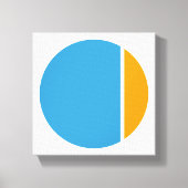 kleurkreuken canvas afdruk (Voorkant)