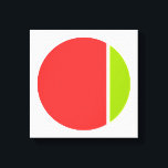 kleurkreuken canvas afdruk<br><div class="desc">door asymmetrie</div>