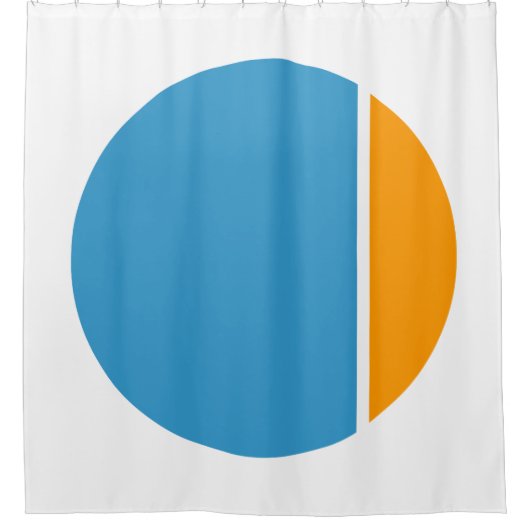 kleurkreuken douchegordijn (Voorkant)