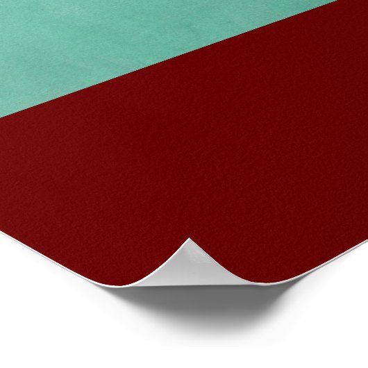 Kleurkruis Poster (Hoek)