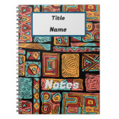 kleurkubus notitieboek (Voorkant)