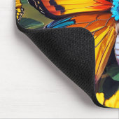 Kleurkunst Vlinder Kunst Muismat (Hoek)