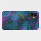 kleurkunsten marmer Hoesje-Mate Tough Apple Case-Mate iPhone Case (Achterkant (horizontaal))