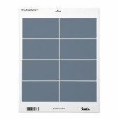 kleurleisteen grijs etiket (Full Sheet)