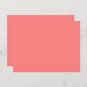 kleurlicht rood briefkaart (Voorkant / Achterkant)