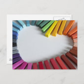 Kleurliefde Briefkaart (Voorkant / Achterkant)