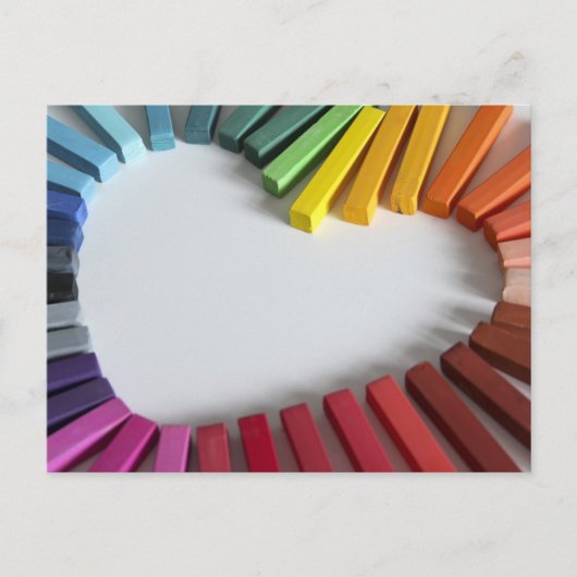 Kleurliefde Briefkaart (Voorkant)