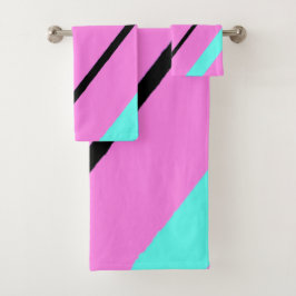 Kleurlijnen Bad Handdoek